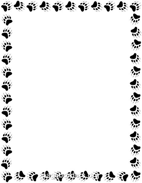 free clip art dog borders - photo #38
