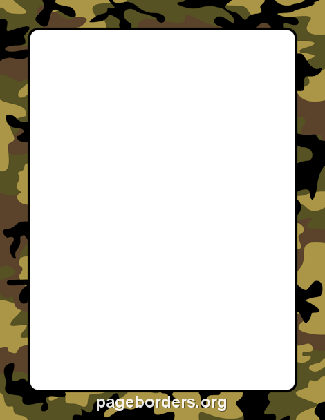 free clip art camouflage border - photo #7