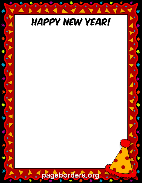 new year clip art borders - photo #32
