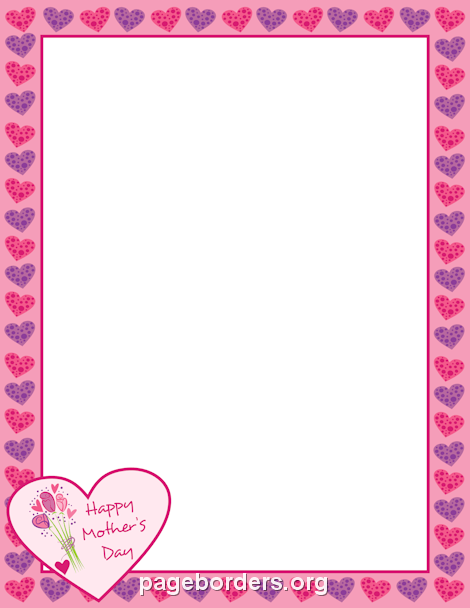 free clip art borders for mother's day - photo #15