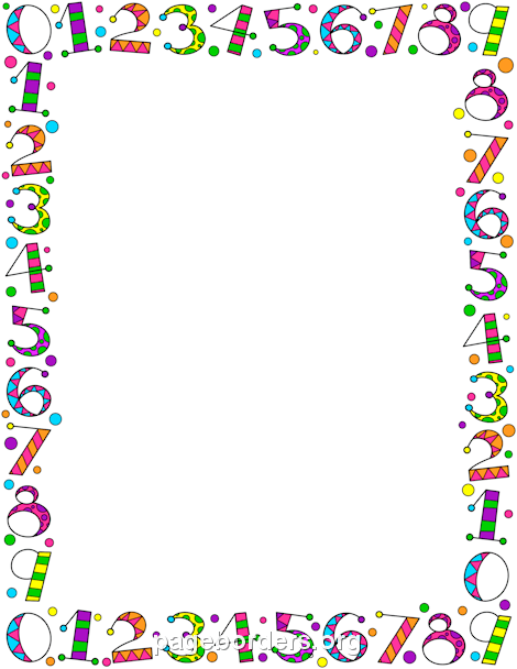 numbers clipart free download - photo #40