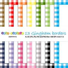 Gingham Borders