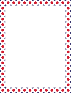 Red, White, and Blue Border 3