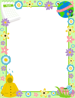 Free Spring Borders Clip Art Page Borders And Vector Graphics