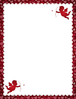 Free Valentine S Day Borders Clip Art Page Borders And Vector Graphics