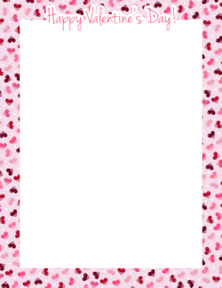 Free Valentine S Day Borders Clip Art Page Borders And Vector Graphics
