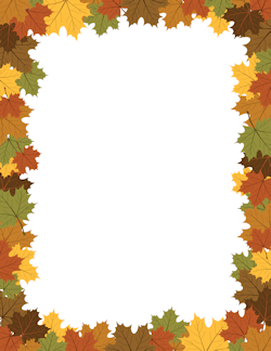 Maple Leaf Border