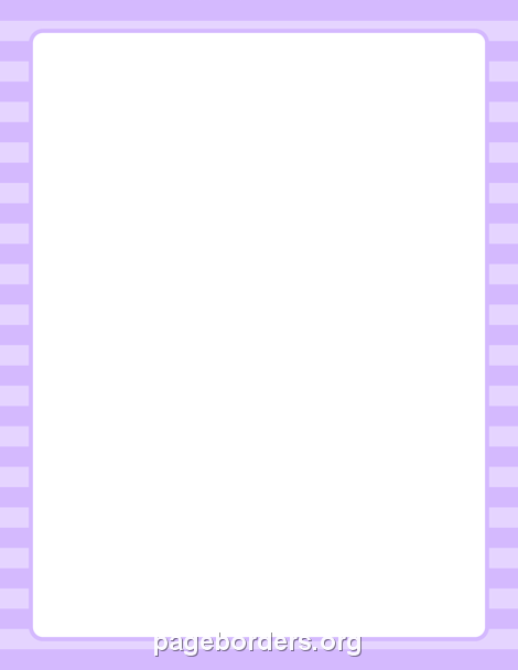 Purple Striped Border