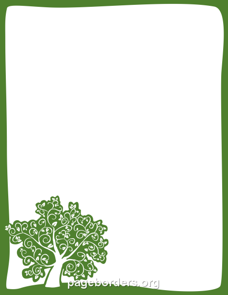 Tree Border Clip Art Page Border And Vector Graphics Tree Border Clip Art Page Border And Vector Graphics