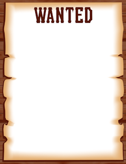 Wanted Poster Border
